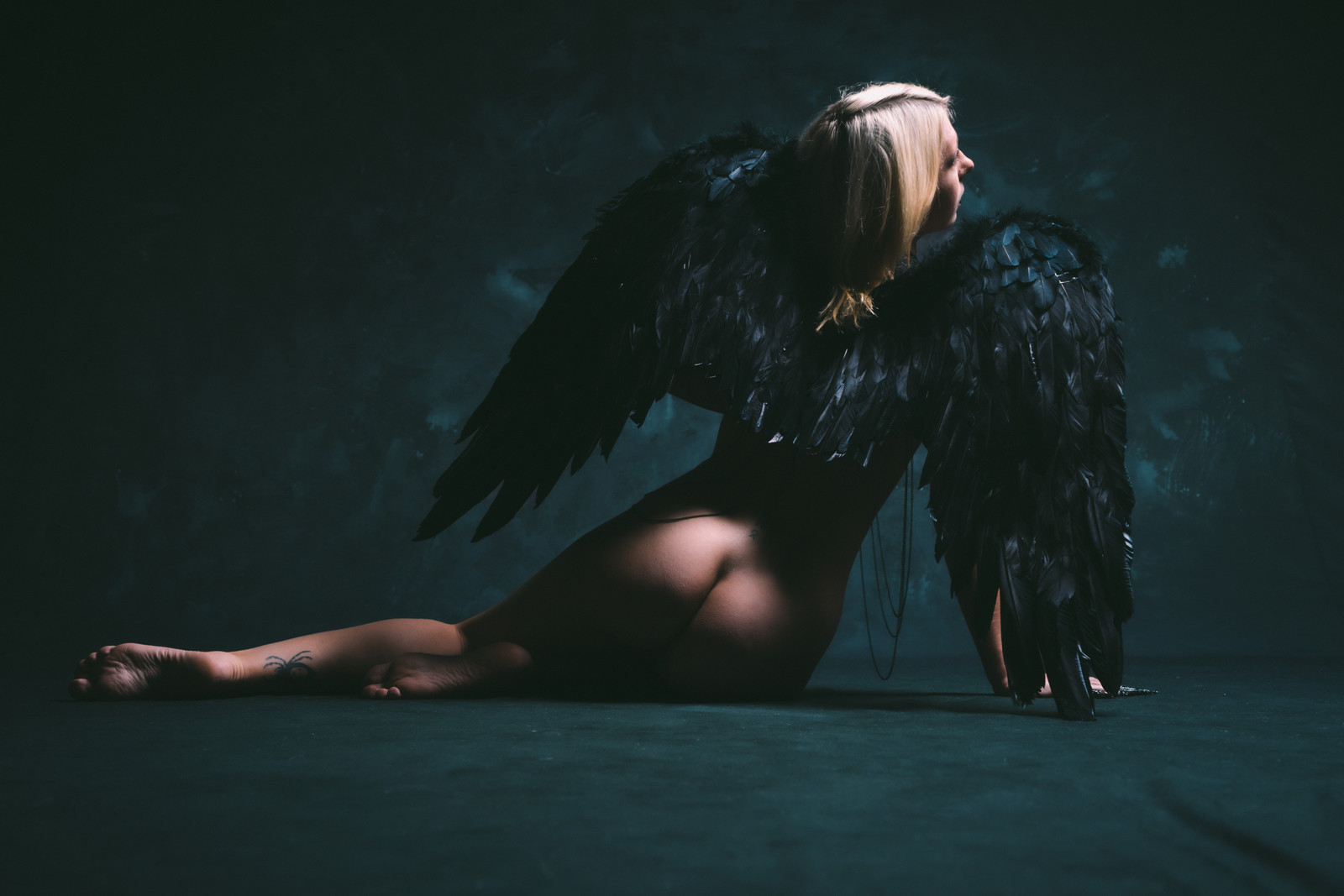 Nu artistique en clair-obscur
